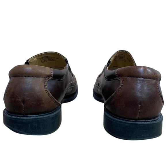 G.H. Bass & Co Glenn Mens US 10.5 Brown Leather Slip On Loafers Casual Shoes - Picture 5 of 7